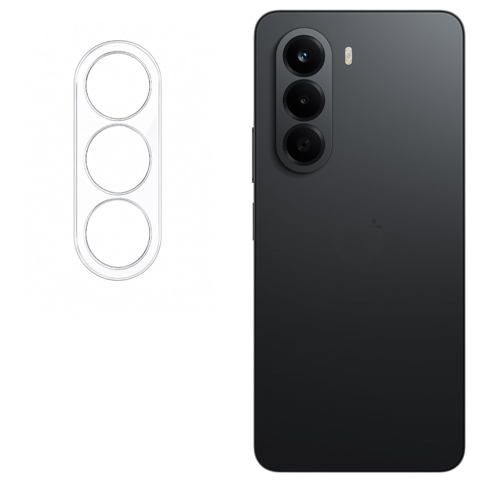 ISAAK Back Camera Lens Protector compatible for OnePlus Nord CE6 Lite 5G (Pack of 1)