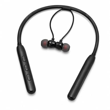 Wireless Bluetooth Neckband in-Ear Earphones, 10MM Dynamic Bass Boost Driver, 24 Hours Playback, Volte, Audible Battery Alert, V4, Stand By Time Up to 7 Days Wireless Bluetooth Neckband in-Ear Earphones, 10MM Dynamic Bass Boost Driver, 24 Hours Playback, Volte, Audible Battery Alert, V4, Stand By Time Up to 7 Days
