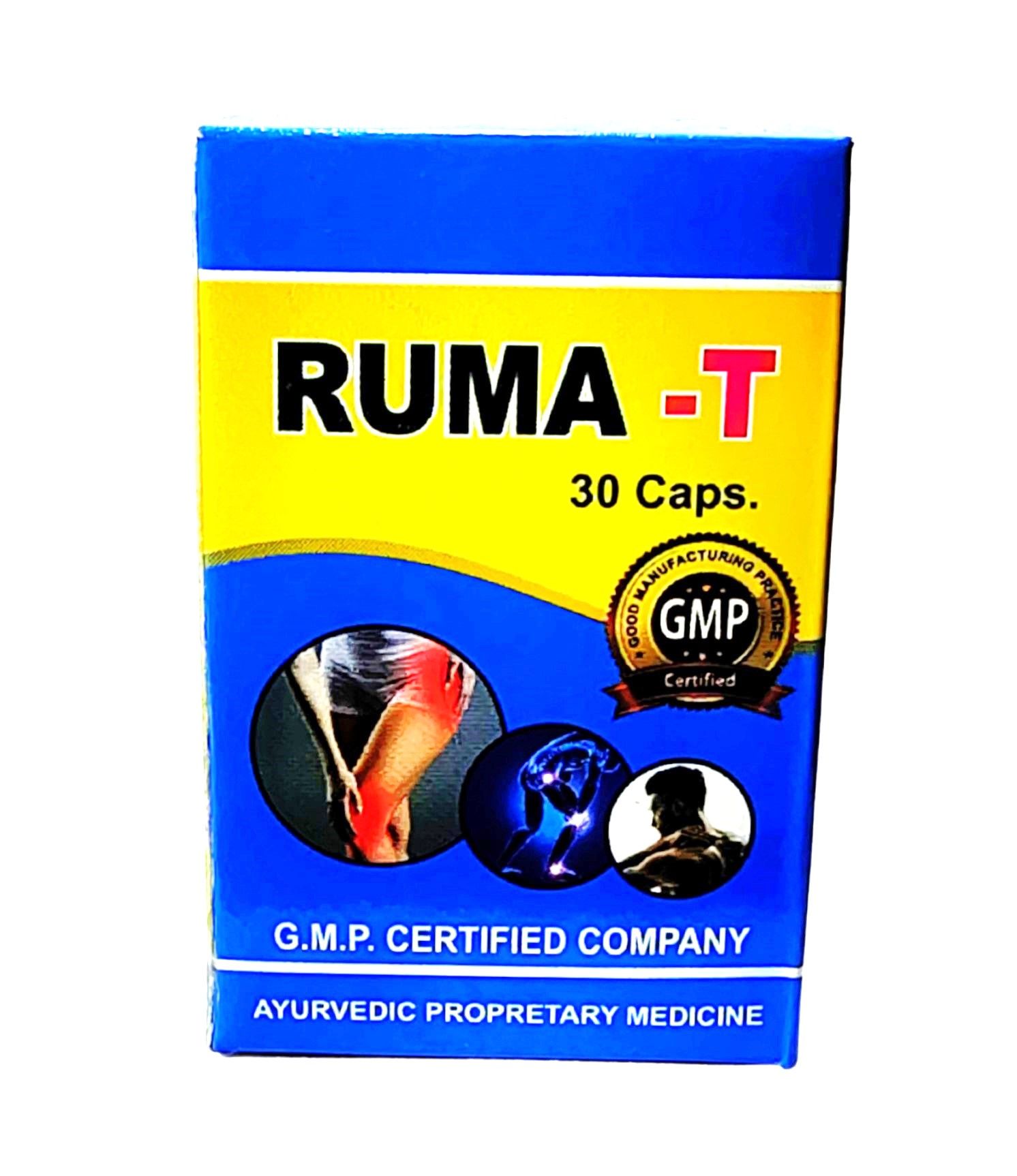 Ruma-T Ayurvedic Joint & Muscle Pain Relief Capsules (Pack of 1)