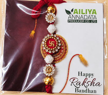 Pearl Stone Rakhi