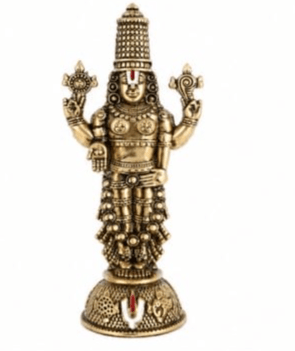 Lord Tirupati Balaji Brass Statue Lord Tirupati Balaji Brass Statue