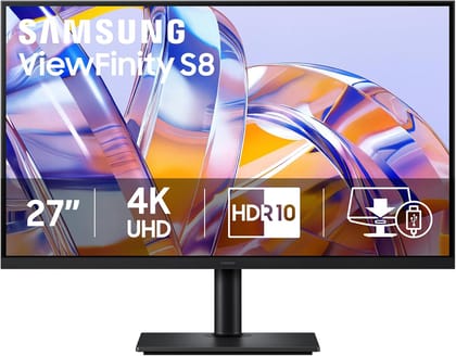 Samsung 27" ViewFinity S8 (S80UH) High-Resolution Monitor