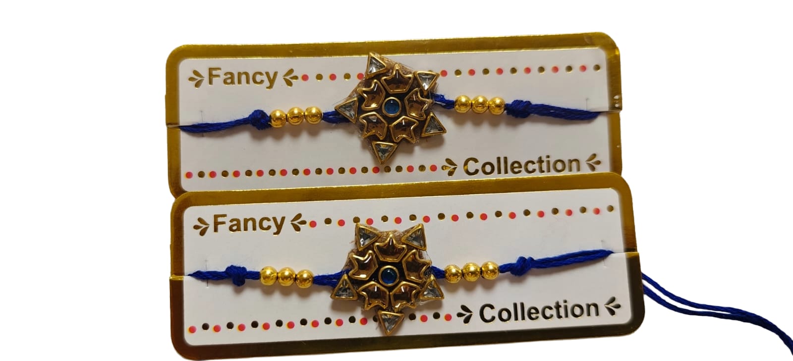 Rakhi with Blue Thread (Pack of 2)