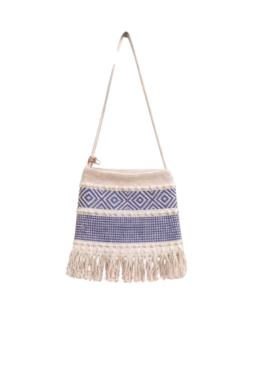  Stylish Woven Sling Bag 