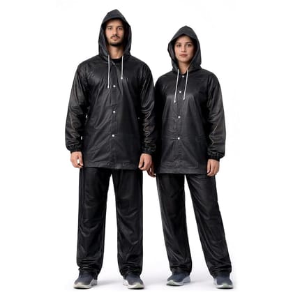 Unisex EVA Rainsuit Jacket & Pant Set (Pack of 1)|Transparent| Waterproof Raincoat for Men & Women | Hooded Full Body Rain Protection | Lightweight, Reusable Rain Wear for Bike & Outdoor Use Unisex EVA Rainsuit Jacket & Pant Set (Pack of 1)|Transparent| Waterproof Raincoat for Men & Women | Hooded Full Body Rain Protection | Lightweight, Reusable Rain Wear for Bike & Outdoor Use