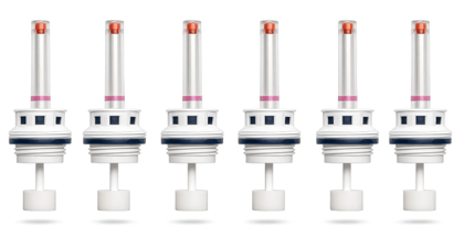 Inverterdicator Battery Water Level Float In Cap Set For Luminous Inverter With Fume Filtration - (1 set of 6 pieces) Inverterdicator Battery Water Level Float In Cap Set For Luminous Inverter With Fume Filtration - (1 set of 6 pieces)
