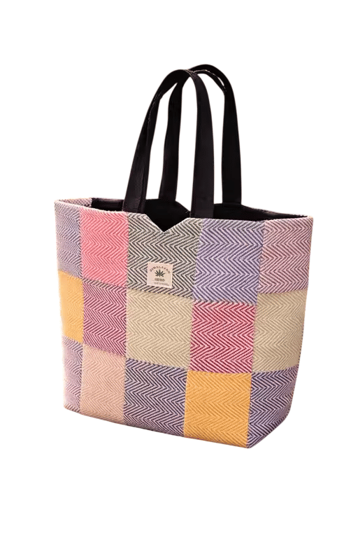  Stylish Patchwork Tote Bag