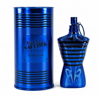 Jean Paul Gaultier Le Male Ultra Elixir Parfum 125ml Luxury Long Lasting Intense Warm Spicy Woody Designer Perfume for Men