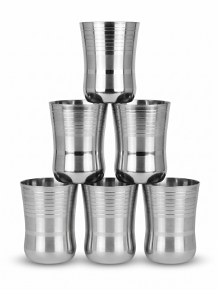 WEKTU Premium Stainless Steel Glass Set of 6. WEKTU Premium Stainless Steel Glass Set of 6.