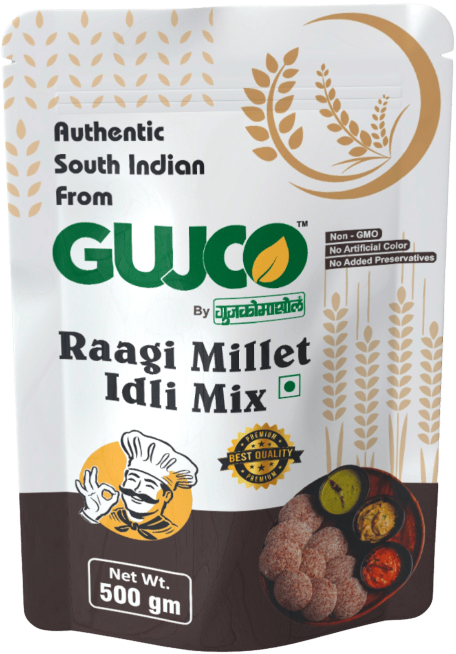 GUJCO Raagi Millet Idli Mix – 500 gm