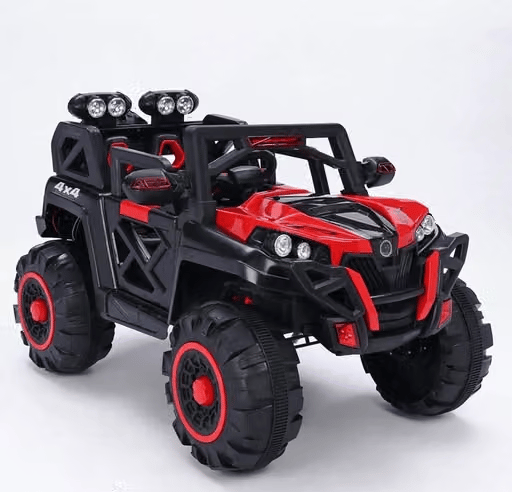  Battery Operated Ride-On Jeep Car for Kids with Light & Music