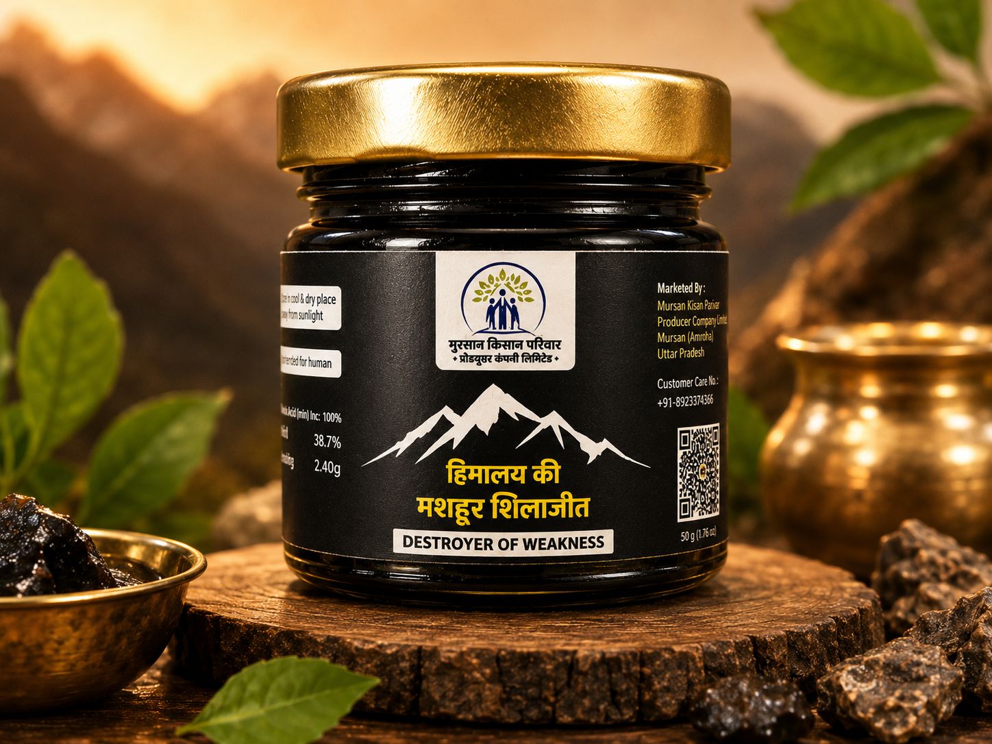 Himalay ki mashhoor Shilajit - Destroyer of Weakness