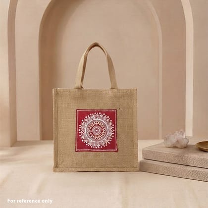 Aesthetic and Ethnic Aipan Art Return Gift Bag  