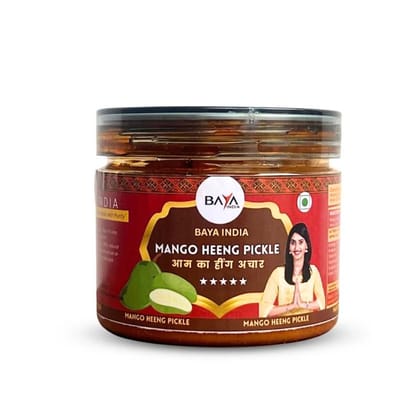 Hing Mango Pickle | Aam Ka Hing Achar in Mustard Oil | Traditional Homemade Pickle | Baya India Hing Mango Pickle | Aam Ka Hing Achar in Mustard Oil | Traditional Homemade Pickle | Baya India