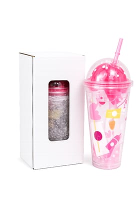 KTRS ENTERPRISE water bottleReusable Double Wall Tumbler with Dome Lid & Straw | 450ml BPA Free Plastic Sipper Cup | Leak Resistant | Cute Printed Cold Drink Cup | Travel Mug for Kids & Adults KTRS ENTERPRISE water bottleReusable Double Wall Tumbler with Dome Lid & Straw | 450ml BPA Free Plastic Sipper Cup | Leak Resistant | Cute Printed Cold Drink Cup | Travel Mug for Kids & Adults