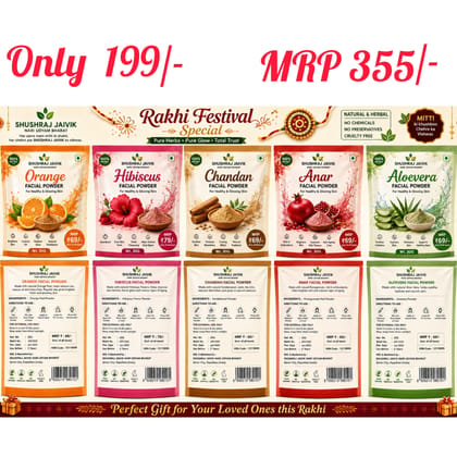 SHUSHRAJ JAIVIK 5 IN 1 COMBO PACK-150G.
