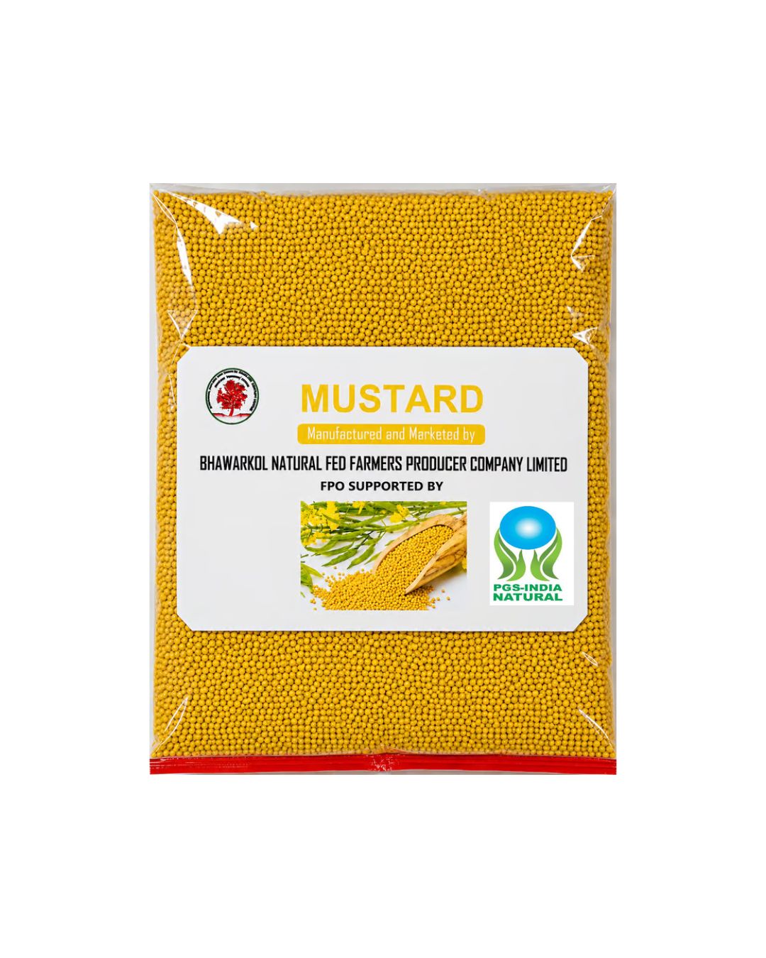 Yellow Mustard Seeds (1kg Pack)