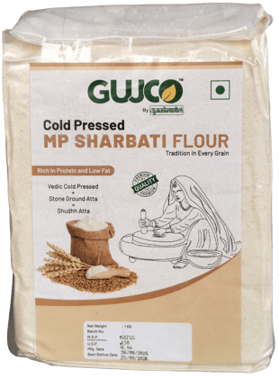 GUJCO Cold Pressed MP Sharbati Flour
