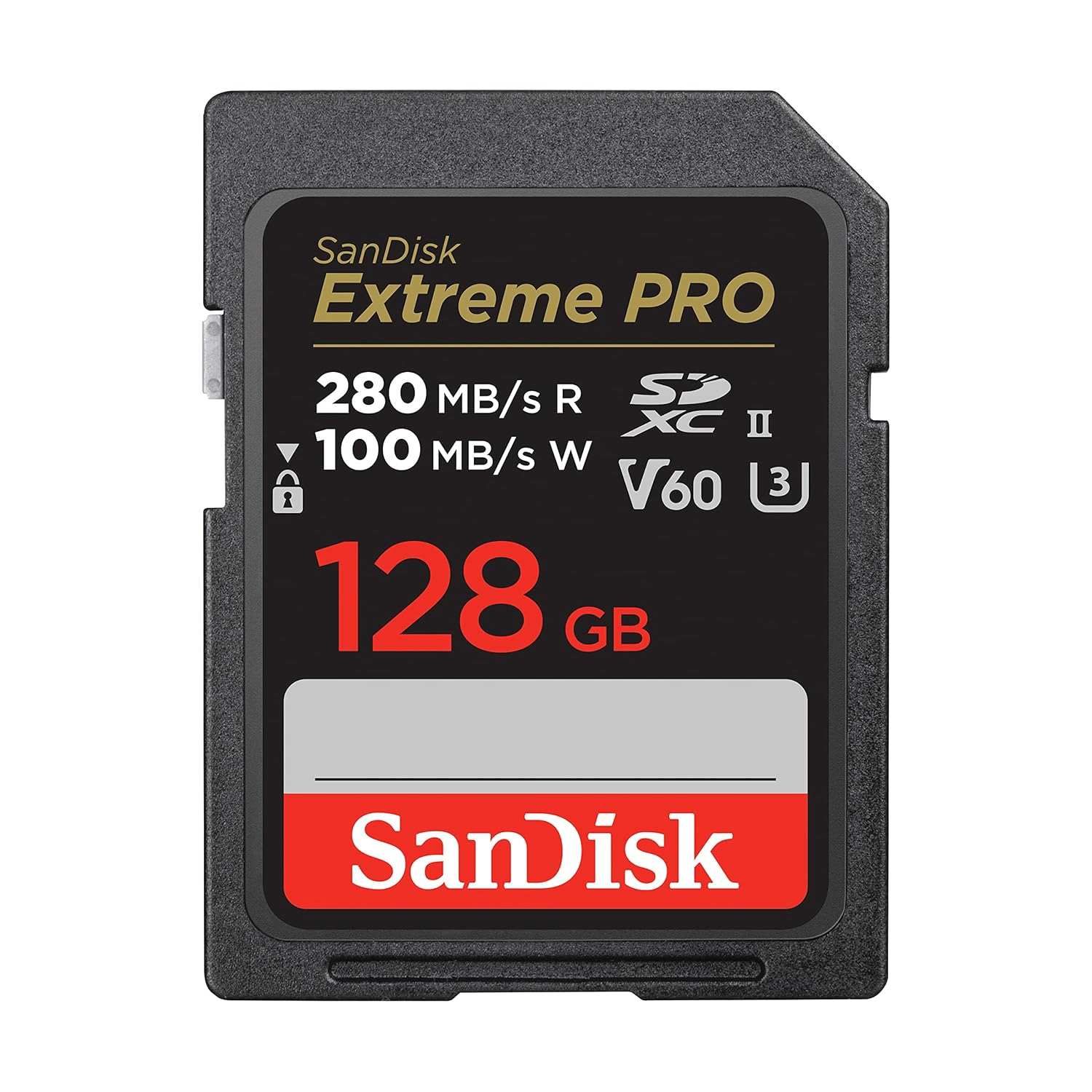 SanDisk Extreme PRO V60 280 MBPS 128GB SD Memory Card