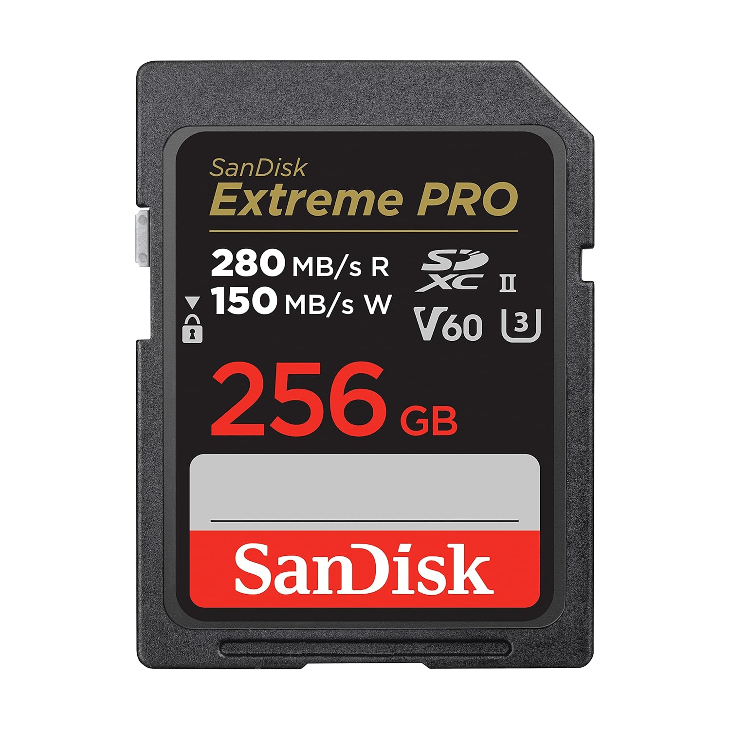SanDisk Extreme PRO V60 280 MBPS 256GB SD Memory Card