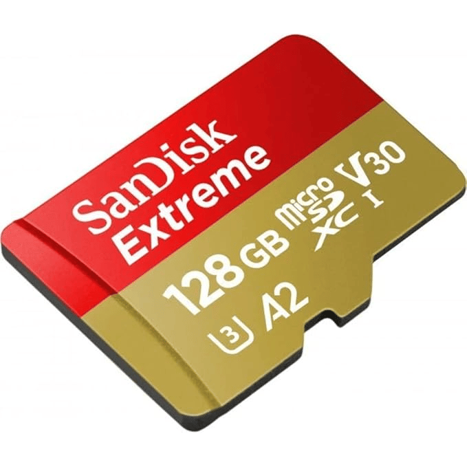 SanDisk Extreme Micro SD  128GB Memory Card