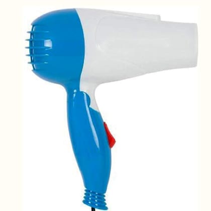 New 1290 1000W Hair Dryer | Foldable Handle, 2 Speed & Heat Settings | Hot & Cold Air Blower | Lightweight, Travel-Friendly with Overheat Protection | Quick Dry Portable Hair Dryer for Men & Women