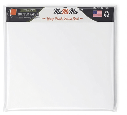 Food Wrapping Sheets –Ultra Soft 150 Sheets WHITE - MaMiMu 