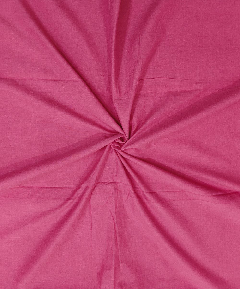 2.5m Pink Sambalpuri Handwoven Single Ikat Shirting Materials SFCSHI2435