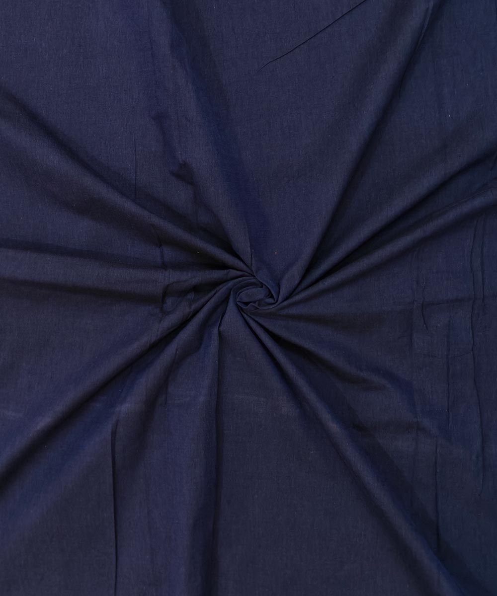 2.5m Blue Sambalpuri Handwoven Single Ikat Shirting Materials SFCSHI2437
