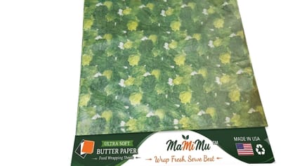 Food Wrapping Paper –Ultra soft 150 GREEN - MaMiMu 