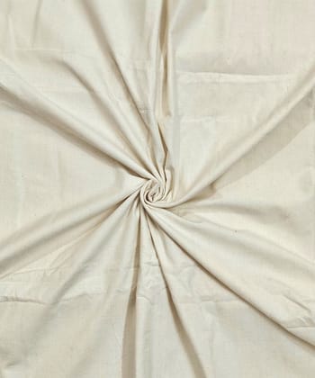 2.5m White Sambalpuri Handwoven Single Ikat Shirting Materials SFCSHI2442