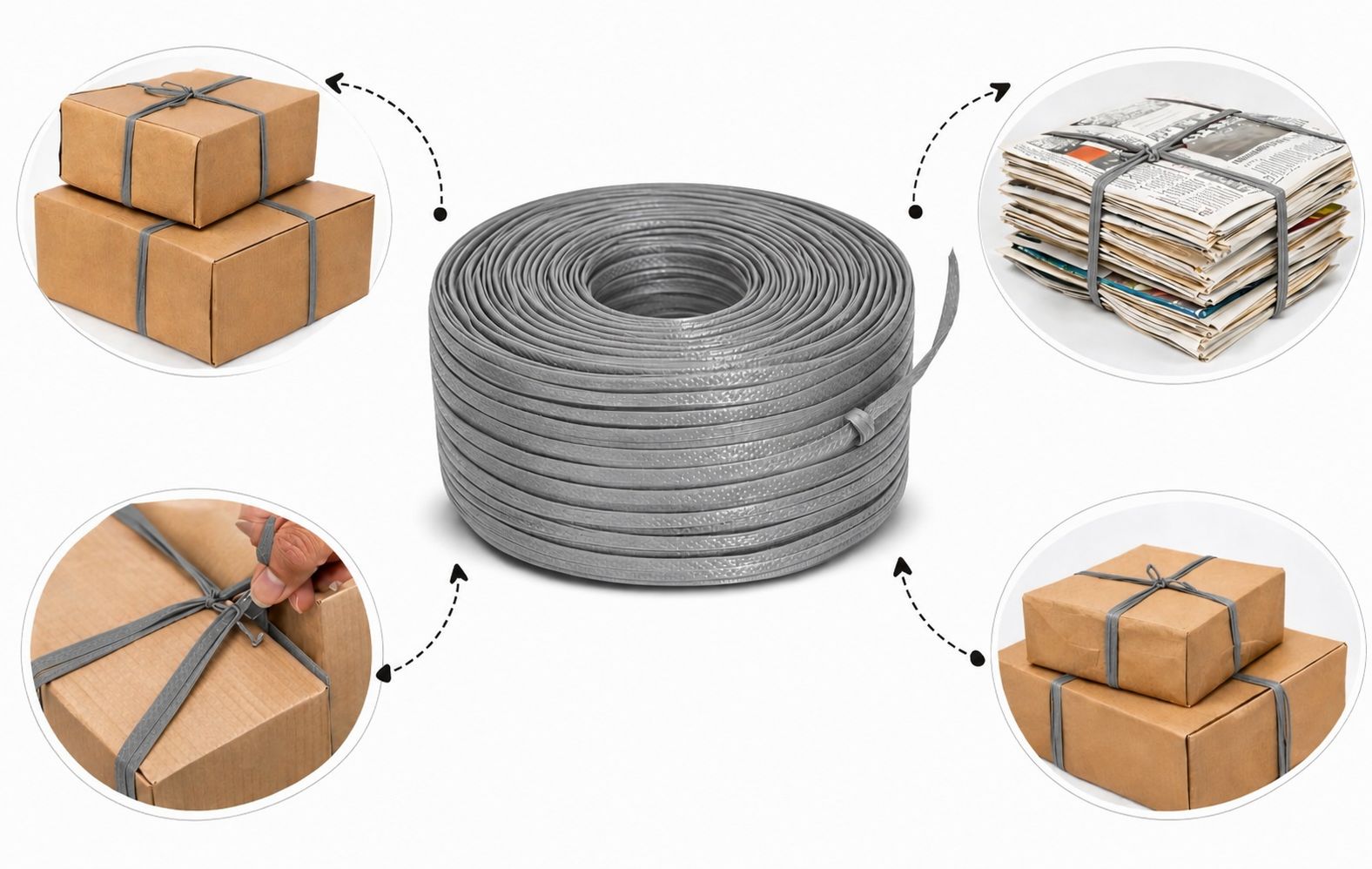 Plastic Sutli Thread, Mangal Sutali, PP Packing Twine, Polypropylene Packing Thread, Plastic Packing Sutli 400gm 4pieces