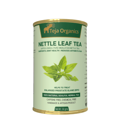 Nettle Leaf Tea 50gm | Supports joint health | Reduces Arthirits pain | Helps in reducing urinary tract health problems | Treat enlarged prostate gland (BPH) | Kidney detox | Lowers creatinine and uric acid naturally | DTH blocker | Reduces hair fall.