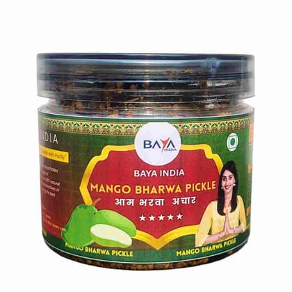 Stuffed Mango Pickle | Aam Ka Sukha Achar | Traditional Homemade Indian Pickle | Baya India
