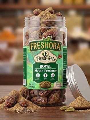Freshora Mouth Freshner - Premium ChatPata Masala Kharek  - Natural Digestive (300 Gram)