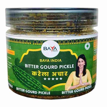 Traditional Karela Pickle | Homemade Bitter Gourd Achar | 100% Natural, Healthy Pickle | No Vinegar & No Preservatives Traditional Karela Pickle | Homemade Bitter Gourd Achar | 100% Natural, Healthy Pickle | No Vinegar & No Preservatives