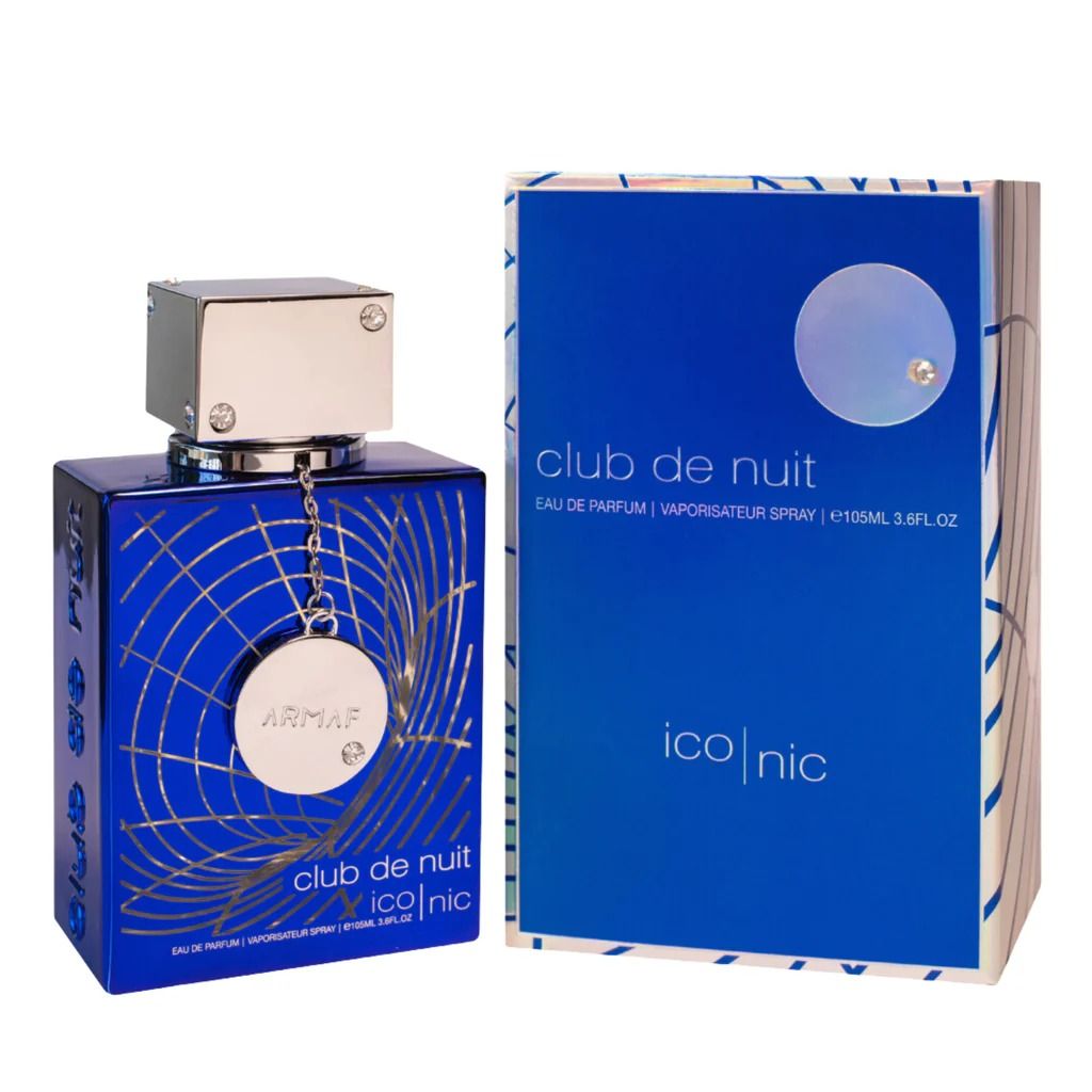 Armaf Club De Nuit Iconic Eau De Parfum 105ml for Men Premium Luxury Long Lasting Fresh Citrus Woody Aromatic Signature Designer Fragrance