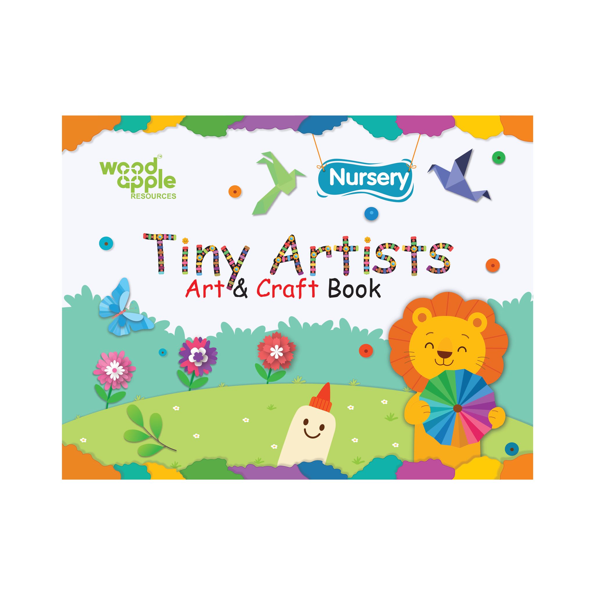 Kids Art & Craft Activity Book for Nursery | Printing, Pasting & Creative Activities | Fun Learning Book