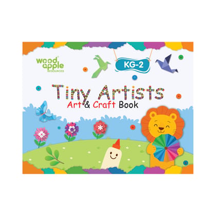Art & Craft Book for Class KG 2 | Age 5–7 Years | 21 Creative Printing, Pasting & Craft Activities