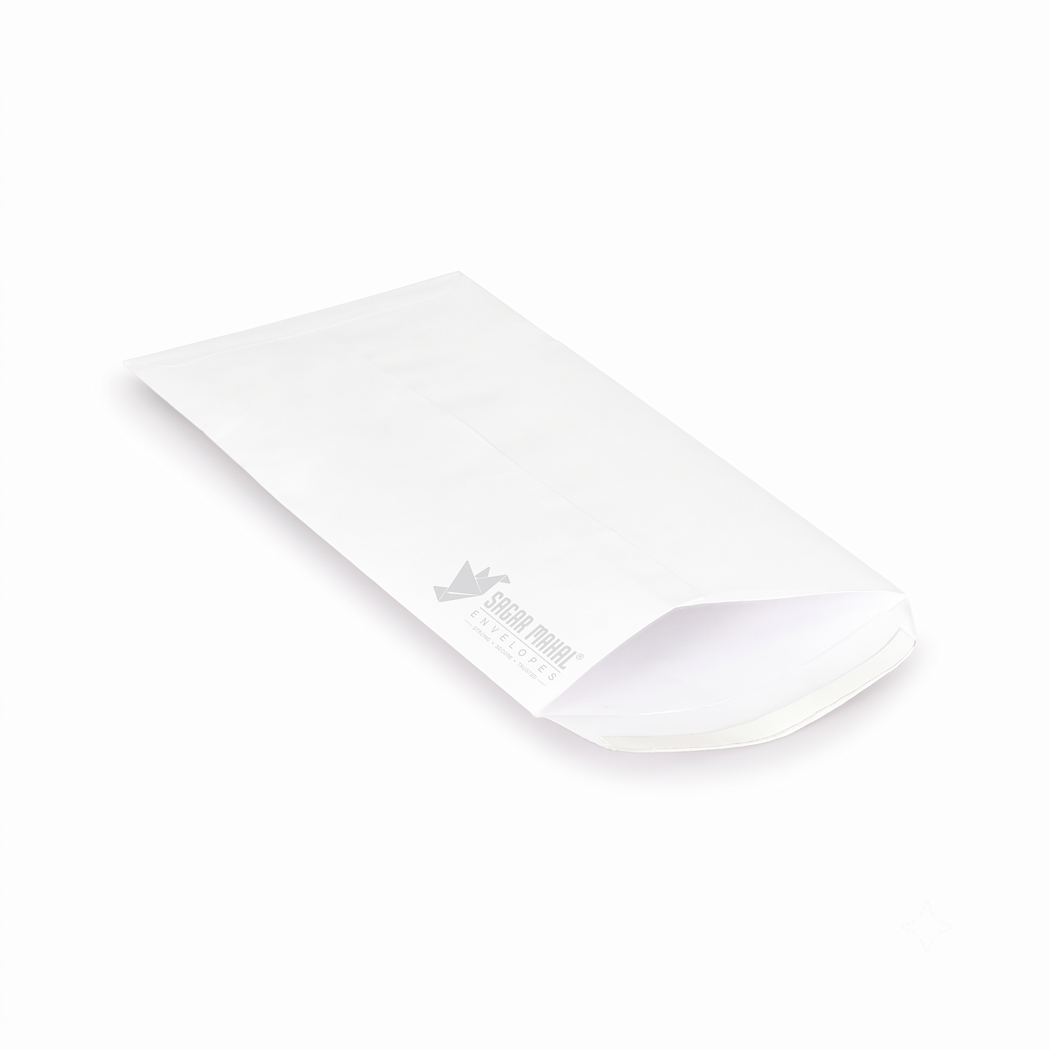 10 x 4.5 Inch White Envelope 90 GSM with Peel & Seal - Self-Sealing White Envelope for Quick Mailing, box of 250pcs