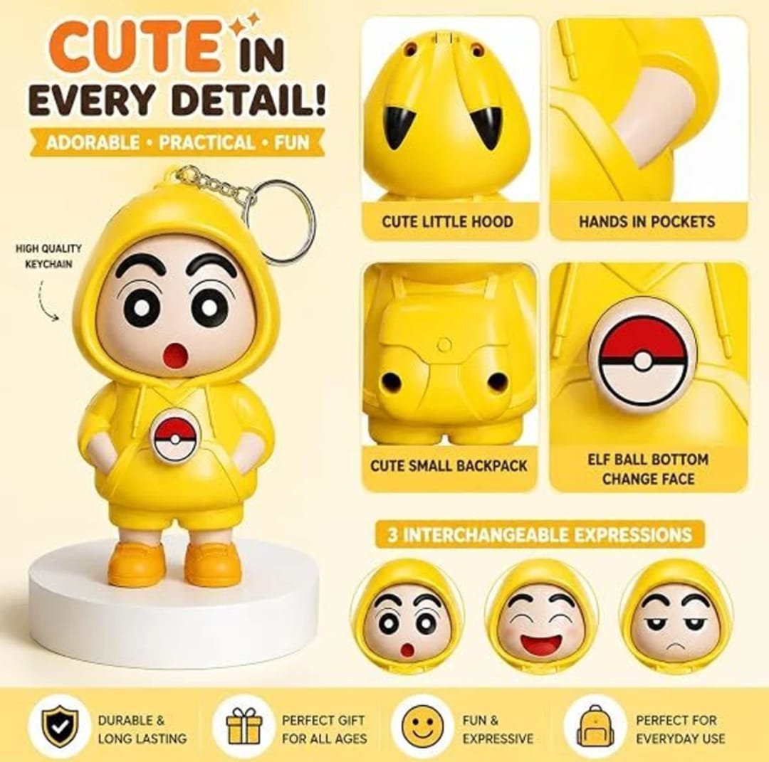 3-Expression Changing Face Mini Doll