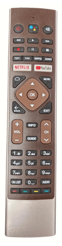 Universal Remote Compatible for 4K Android LED Haier Smart TV Remote Controller Without Voice Command