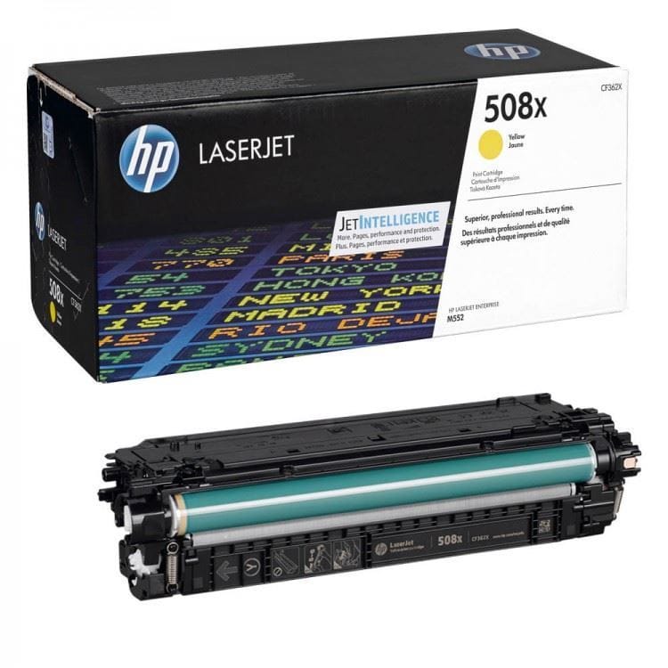 Hp 508a Yellow Original Laserjet Toner Cartridge (cf362a)