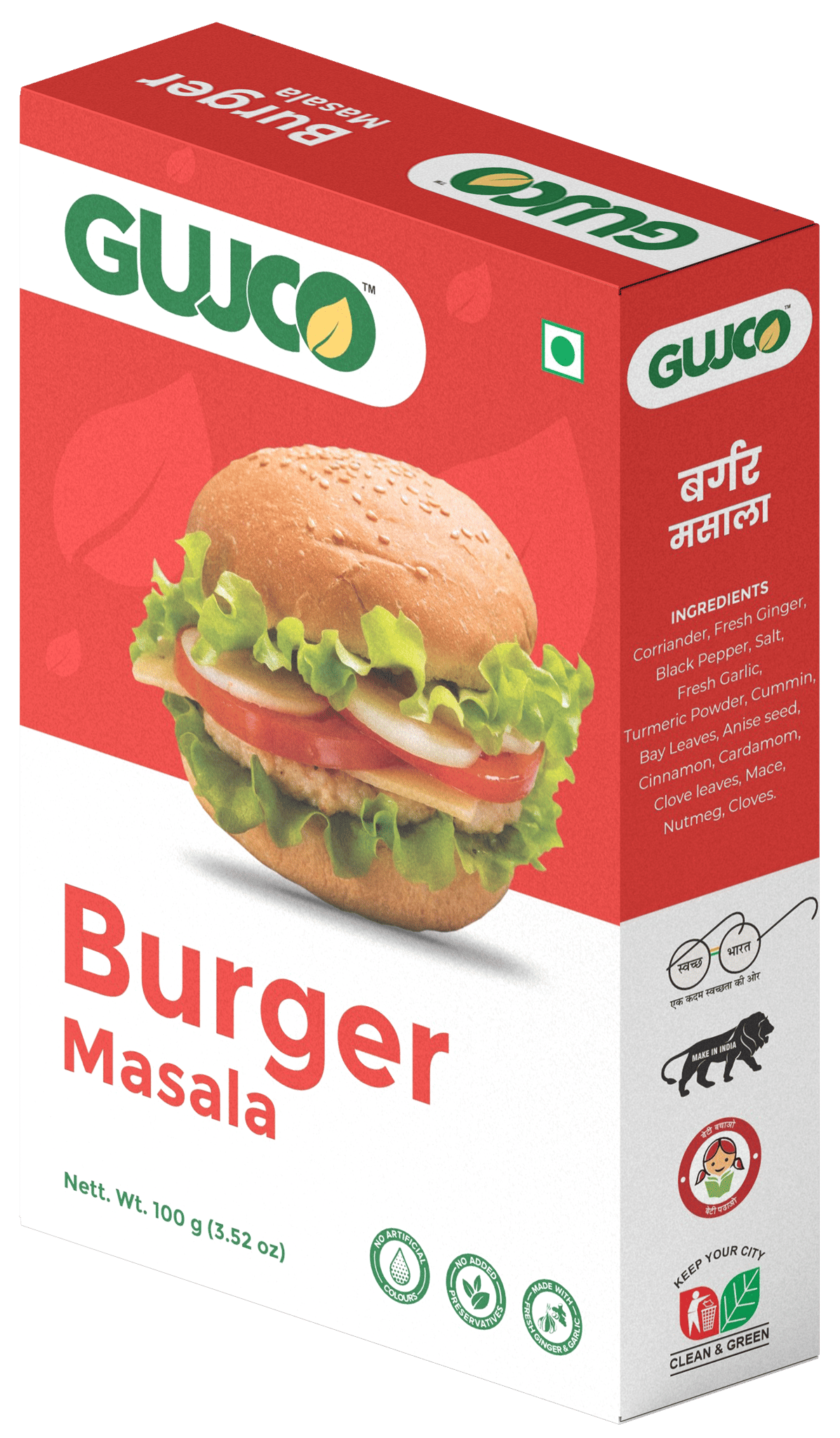 GUJCO Burger Masala 100g