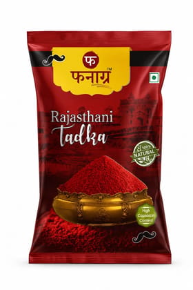 RAJASTHANI TADKA RED CHILLI POWDER 500 GM I PREMIUM QUALITY I PERFECT OR INDIAN DISHES I 100% NATURAL