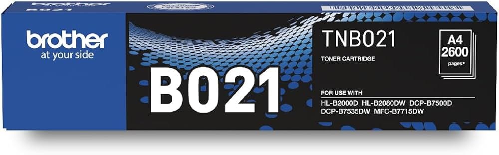 Brother Tn-b021 Toner (b7620dwb, B7640dwb, B7810dwb)