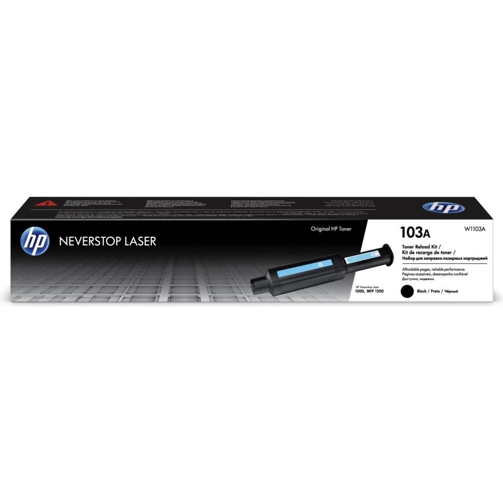 Hp 103a Black Neverstop Laser Toner Reload Kit (w1103a)