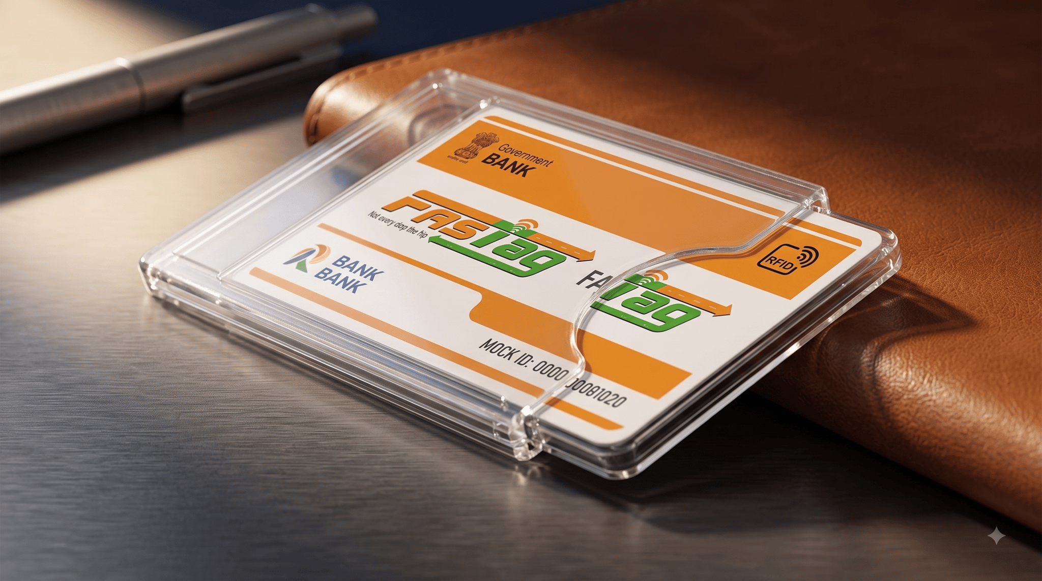 FASTag RFID Toll Tag Holder