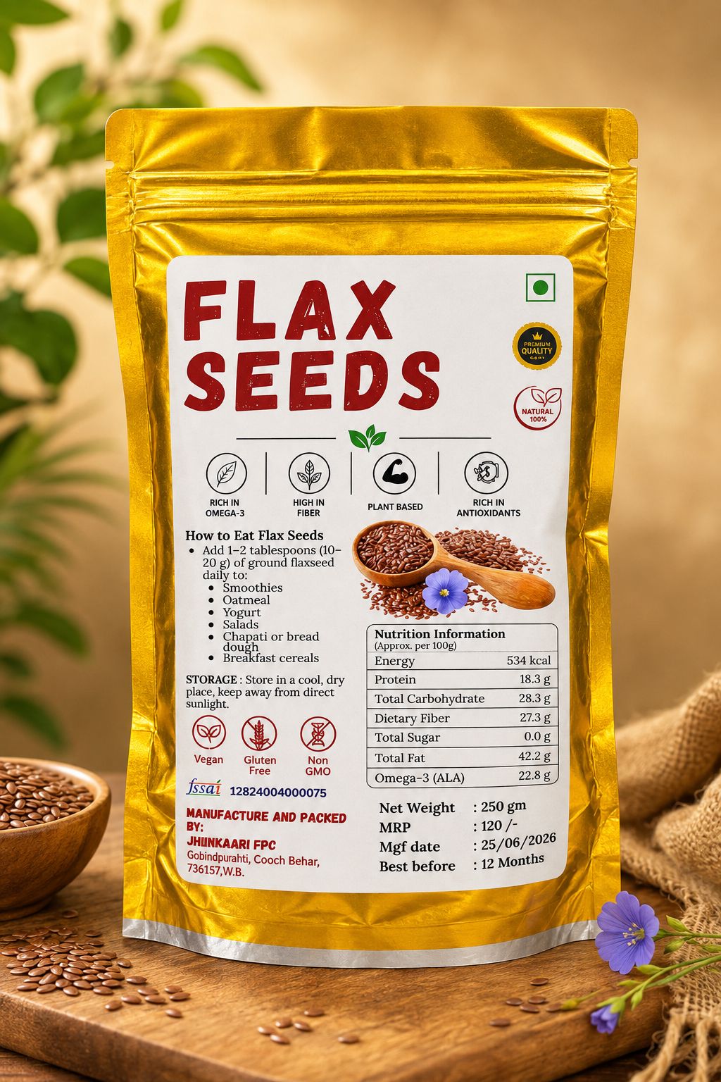 FLAX SEEDS