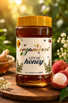 Organicose Litchi Honey, 250gm